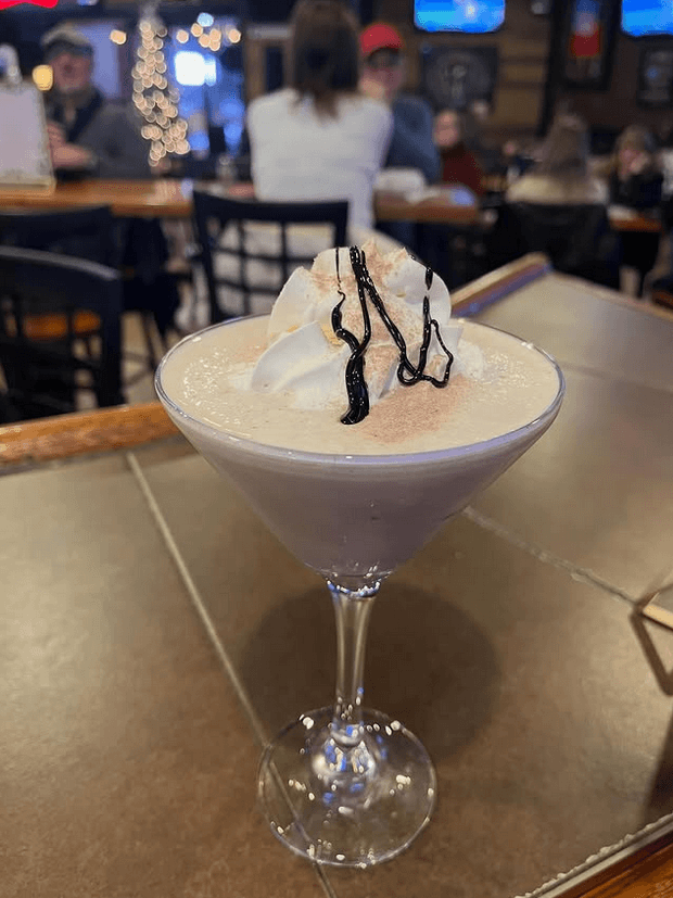 Specialty cocktail at Junior's